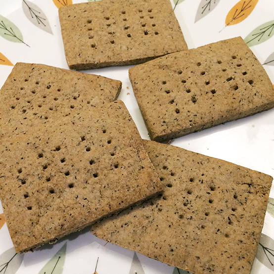 Gluten-free, Honey-free Graham Crackers